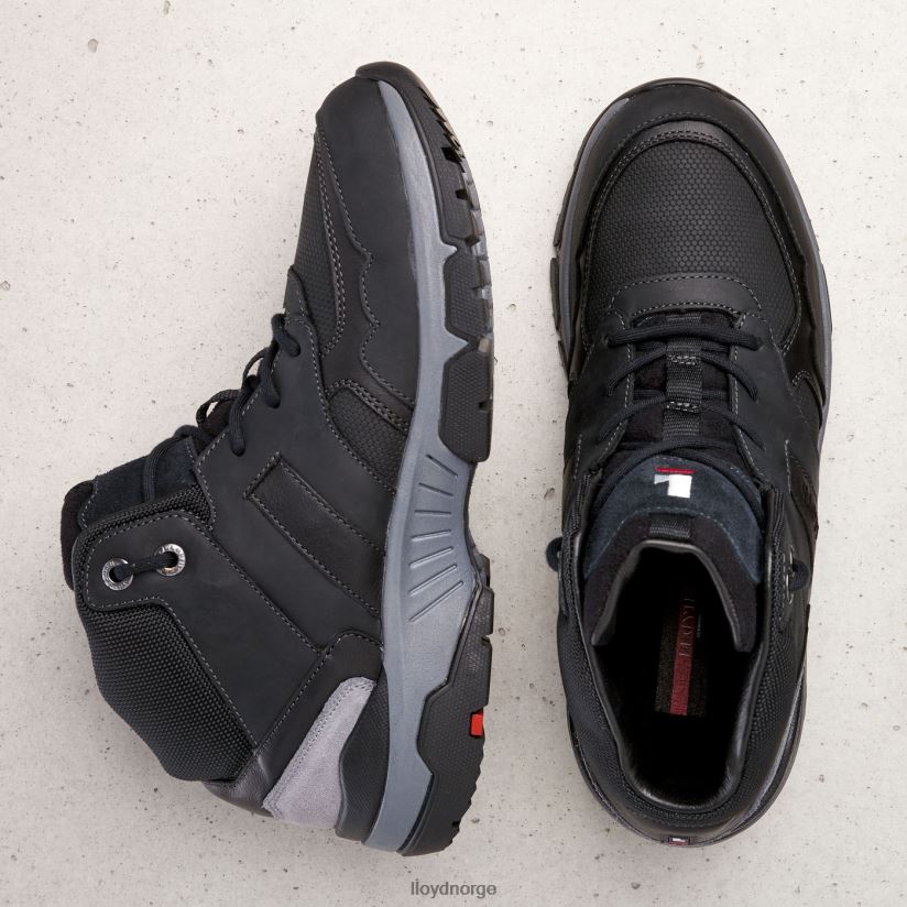 LLOYD eragon menn sko svart 4X82ZP567