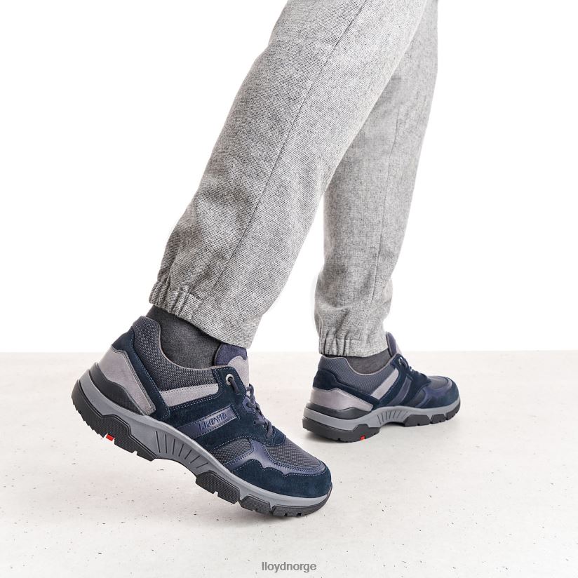 LLOYD erco menn sko blå 4X82ZP411