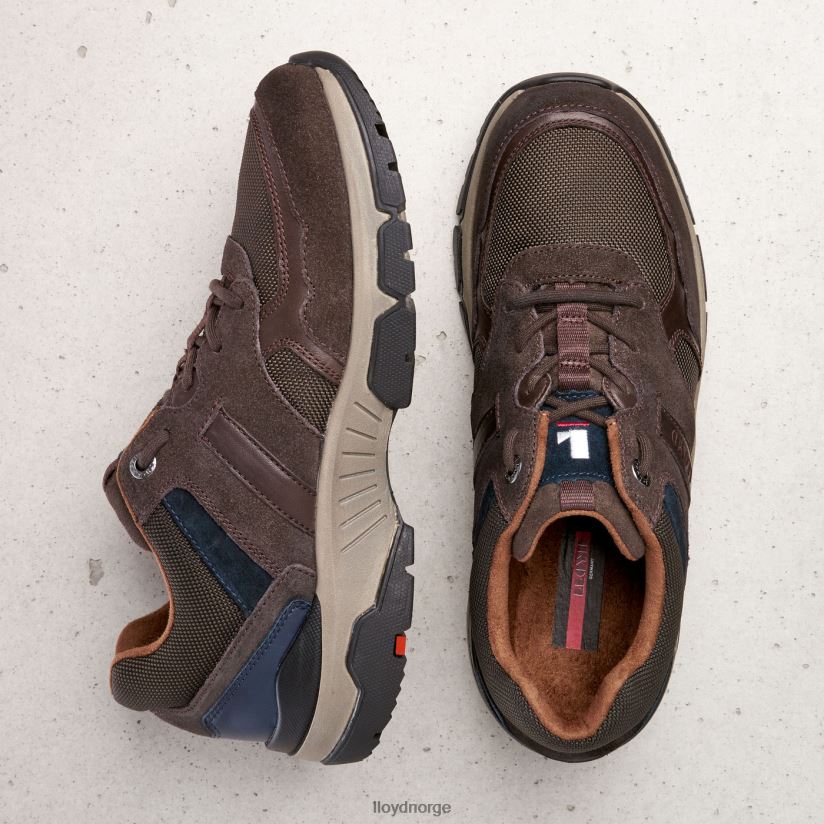 LLOYD erco menn sko brun 4X82ZP361