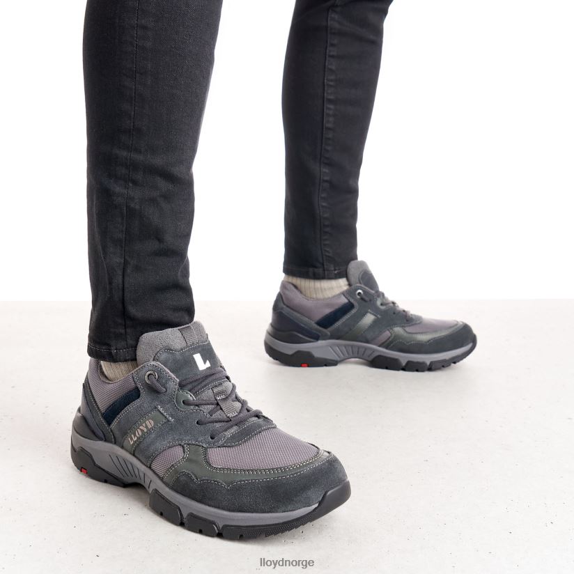 LLOYD erco menn sko grå 4X82ZP343