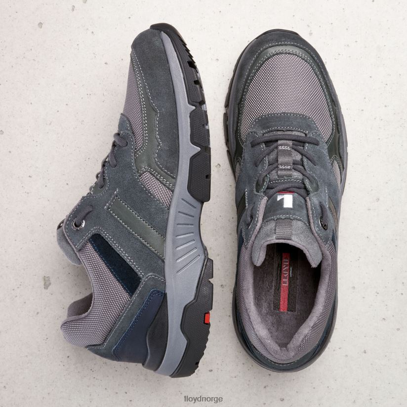 LLOYD erco menn sko grå 4X82ZP343