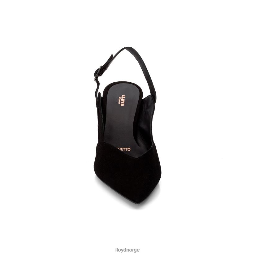 LLOYD fatle kvinner sko svart 4X82ZP1070