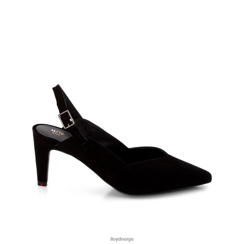 LLOYD fatle kvinner sko svart 4X82ZP1070