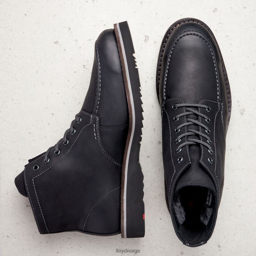 LLOYD fornekter menn sko svart 4X82ZP503