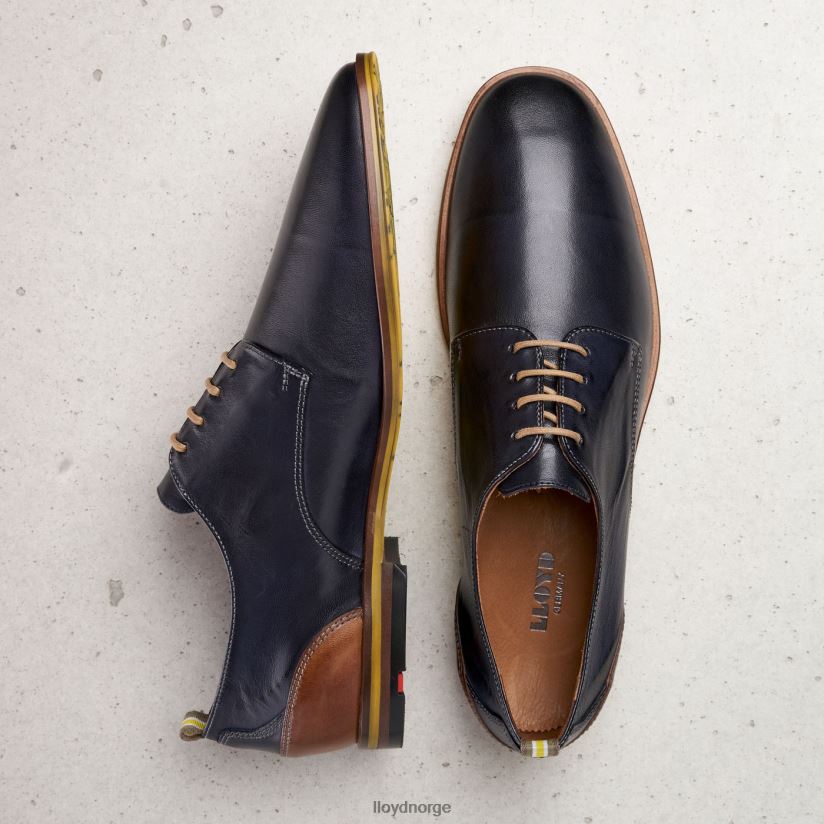 LLOYD gardell menn sko blå 4X82ZP230