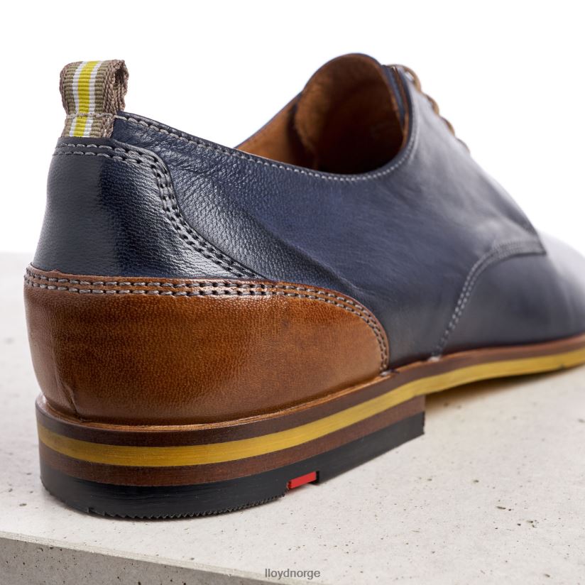 LLOYD gardell menn sko blå 4X82ZP230