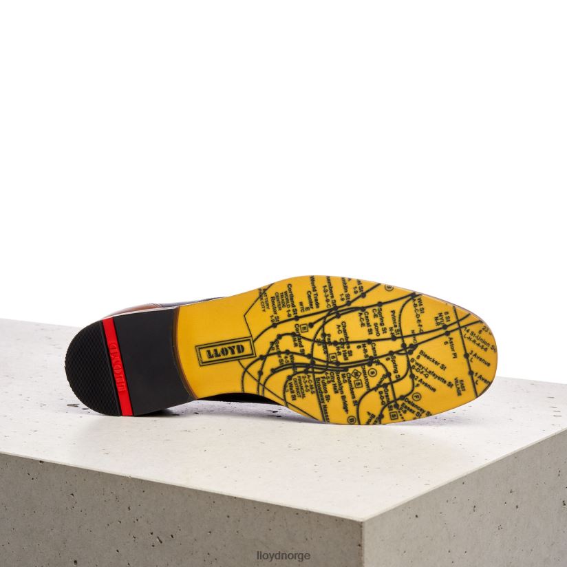 LLOYD gardell menn sko blå 4X82ZP230