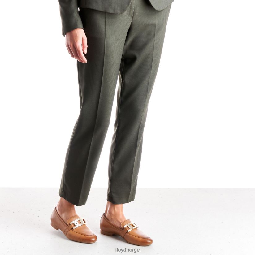 LLOYD glatt skinntøffel kvinner sko brun 4X82ZP1040