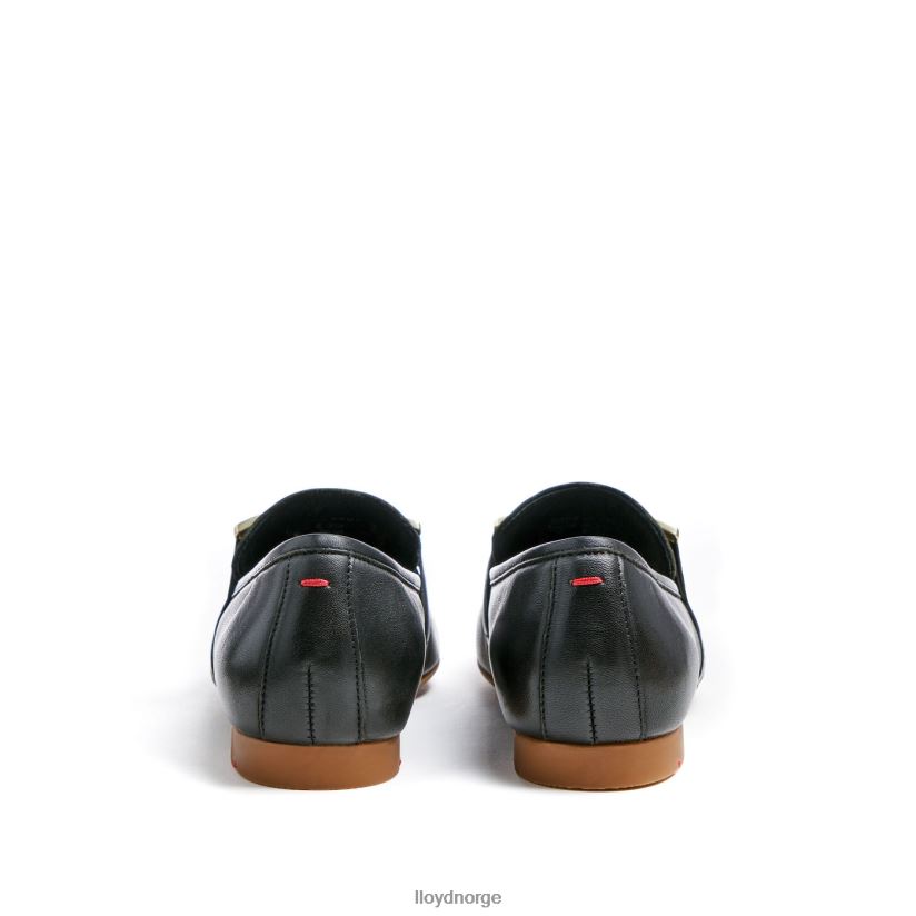 LLOYD glatt skinntøffel kvinner sko svart 4X82ZP1039