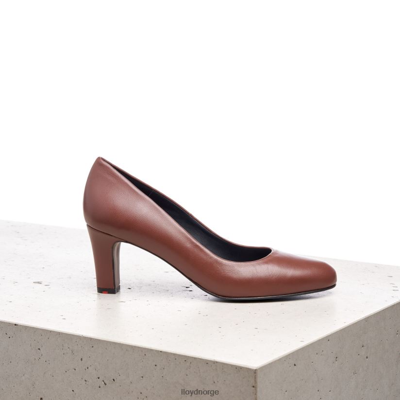 LLOYD glatte skinnpumper kvinner sko brun 4X82ZP1050