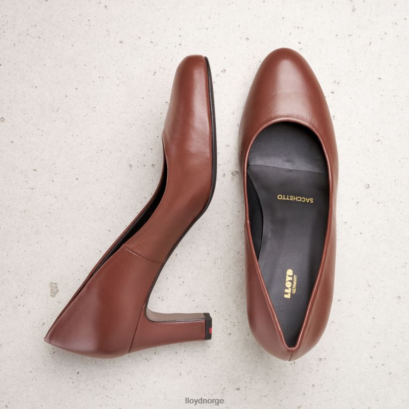 LLOYD glatte skinnpumper kvinner sko brun 4X82ZP1050