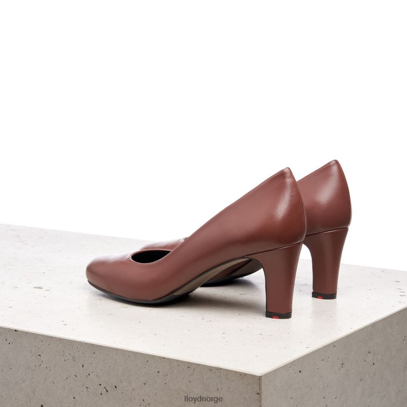 LLOYD glatte skinnpumper kvinner sko brun 4X82ZP1050