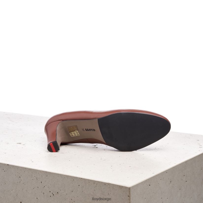 LLOYD glatte skinnpumper kvinner sko brun 4X82ZP1050