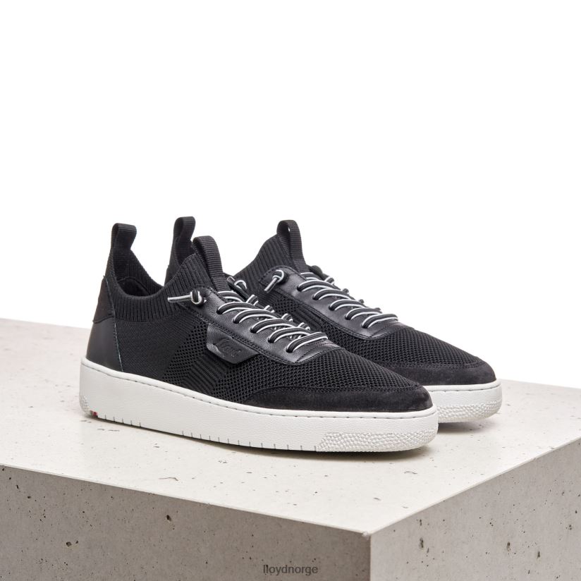 LLOYD glatte skinnsko kvinner sko svart 4X82ZP822