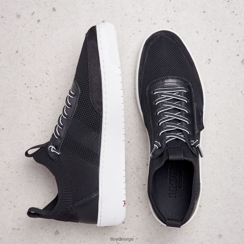 LLOYD glatte skinnsko kvinner sko svart 4X82ZP822