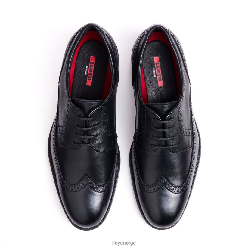 LLOYD grønnkål (ekstra bred) menn sko svart 4X82ZP140