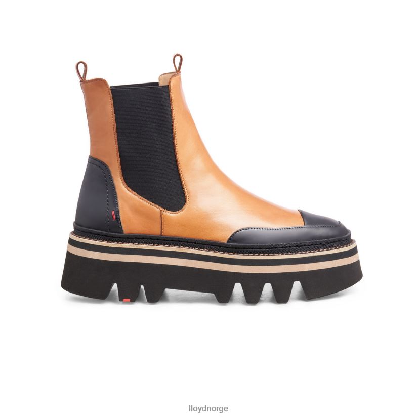 LLOYD gummisåle slip-on ankelstøvletter kvinner sko brun 4X82ZP943