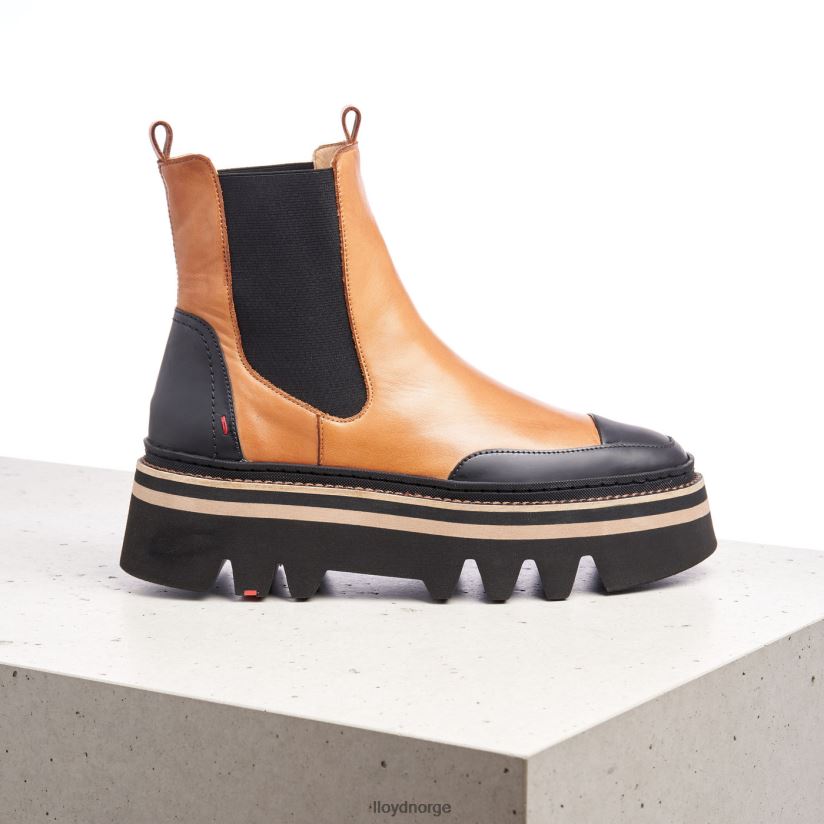 LLOYD gummisåle slip-on ankelstøvletter kvinner sko brun 4X82ZP943