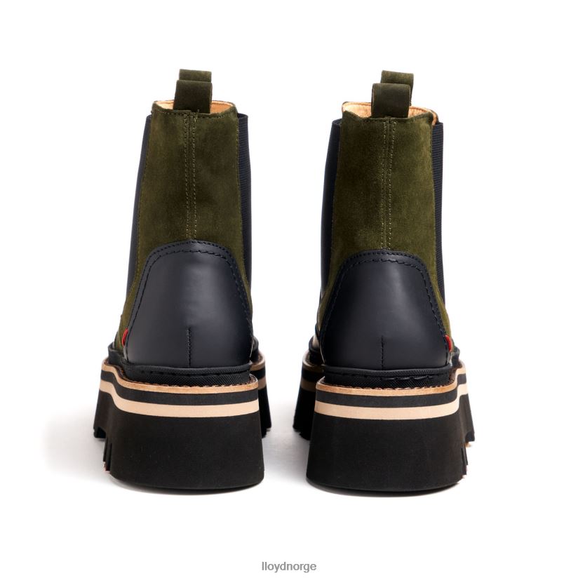 LLOYD gummisåle slip-on ankelstøvletter kvinner sko grønn 4X82ZP944