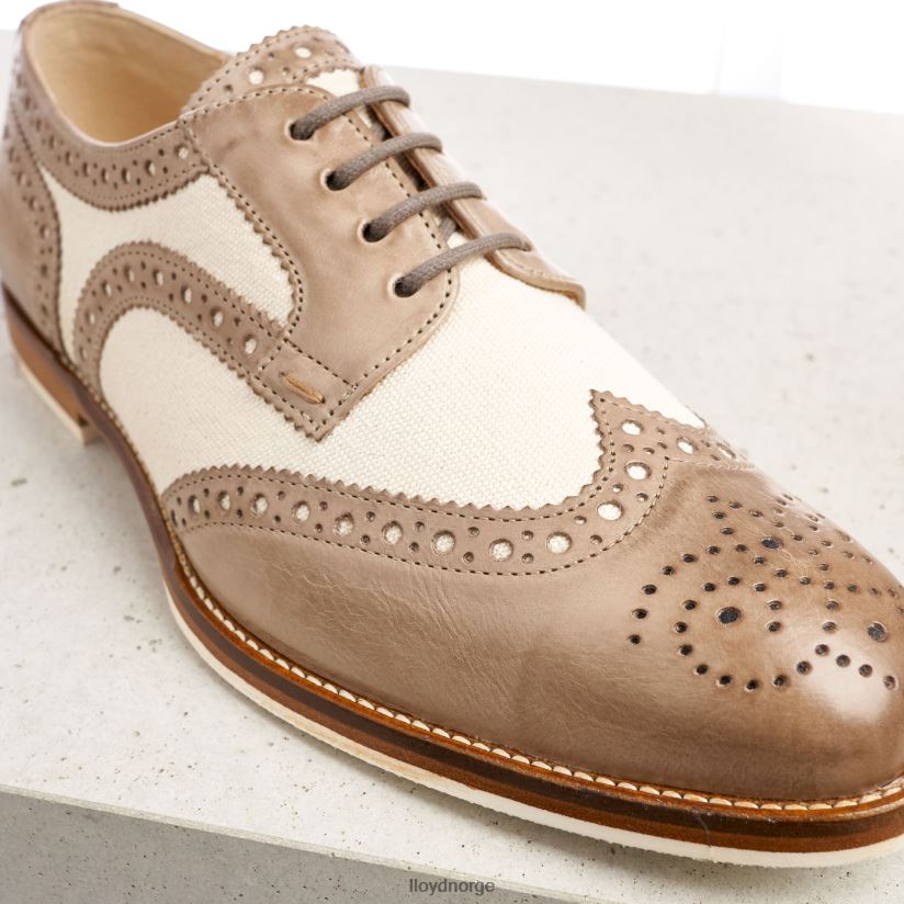 LLOYD halvsko i blonder kvinner sko beige 4X82ZP1065