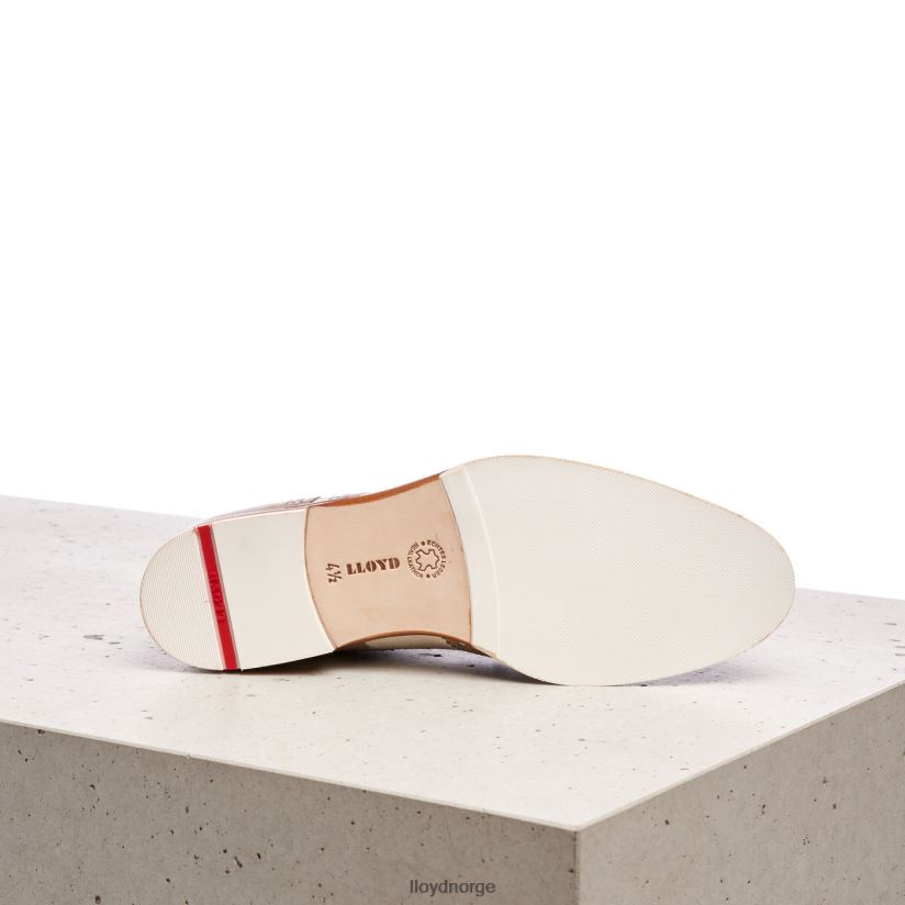 LLOYD halvsko i blonder kvinner sko beige 4X82ZP1065