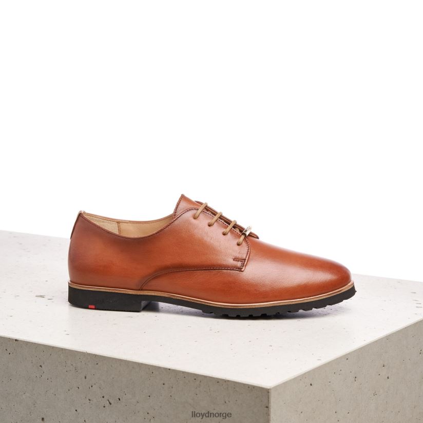 LLOYD halvsko i blonder kvinner sko brun 4X82ZP1057