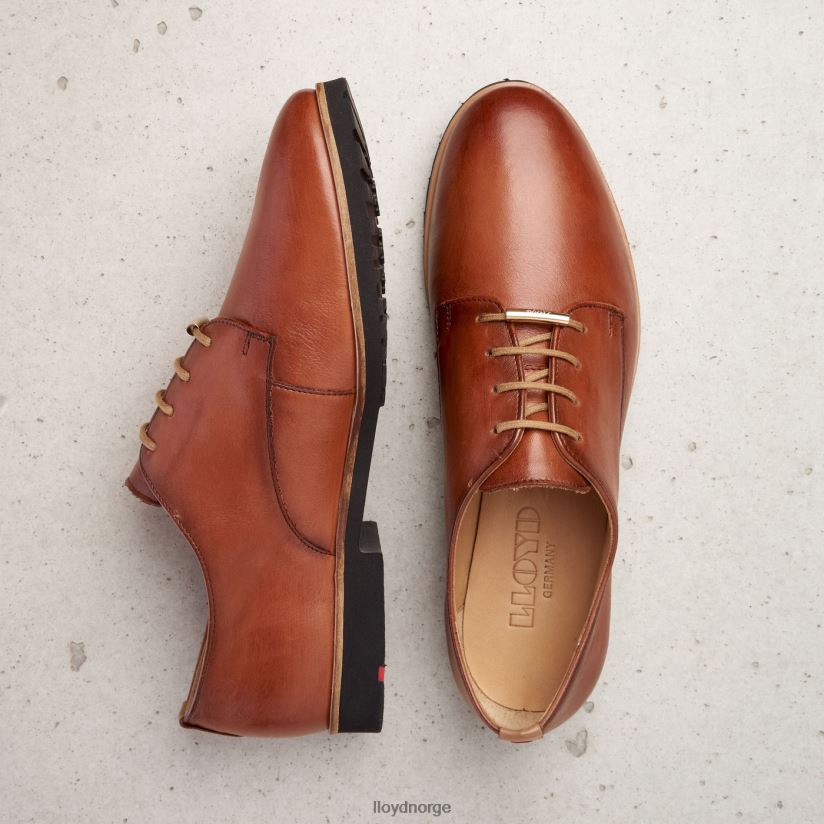 LLOYD halvsko i blonder kvinner sko brun 4X82ZP1057