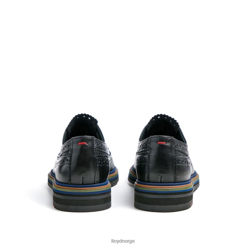 LLOYD halvsko i blonder kvinner sko svart 4X82ZP1031