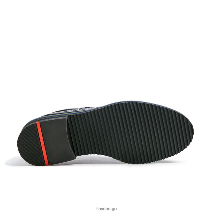 LLOYD halvsko i blonder kvinner sko svart 4X82ZP1031