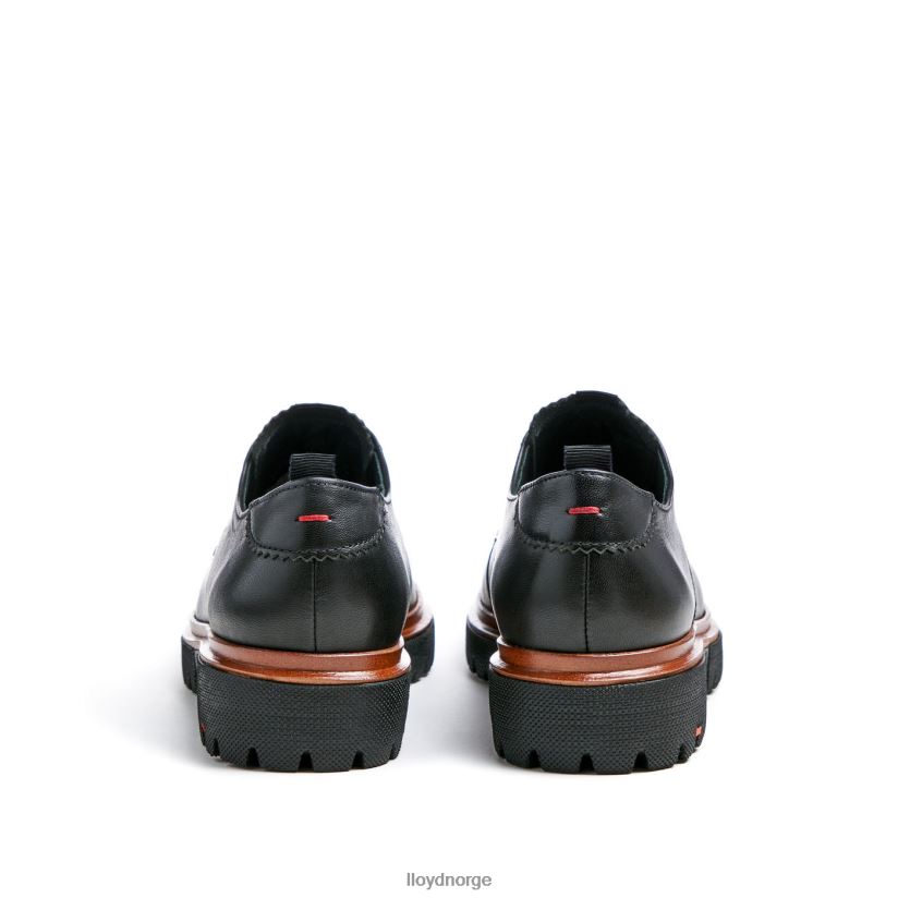 LLOYD halvsko i blonder kvinner sko svart 4X82ZP1049