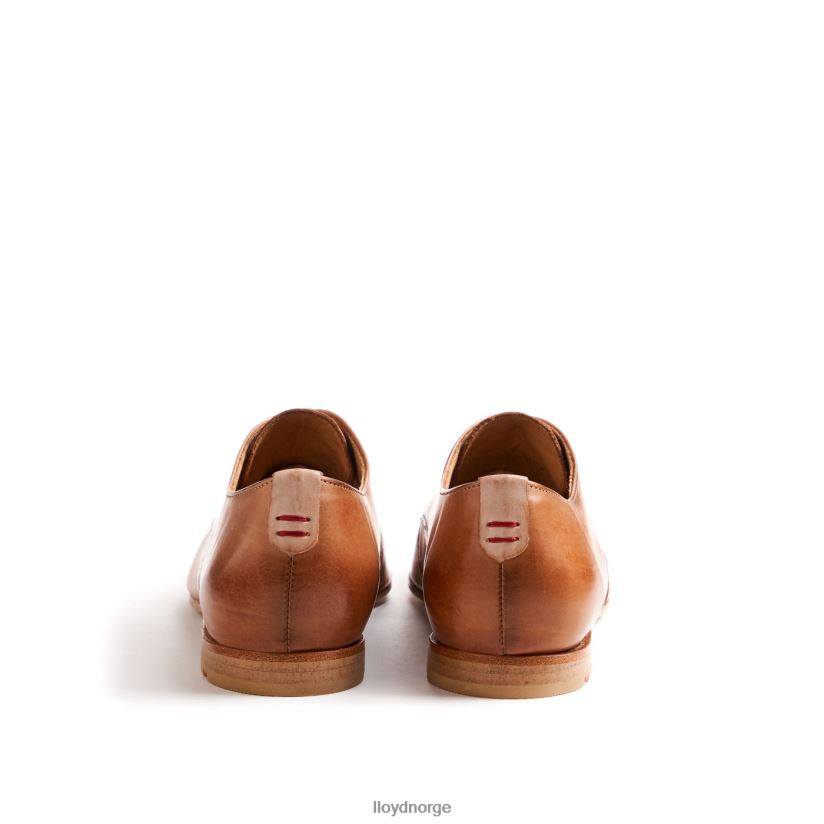 LLOYD halvsko i glatt skinn kvinner sko brun 4X82ZP1067