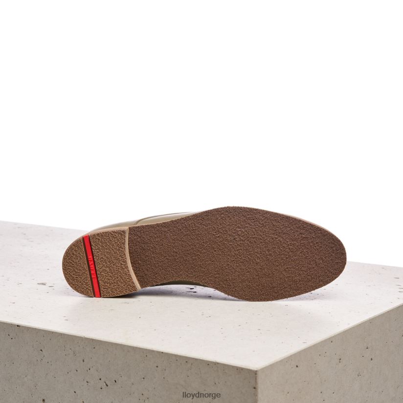 LLOYD halvsko med blonder i glatt skinn kvinner sko grønn 4X82ZP1098