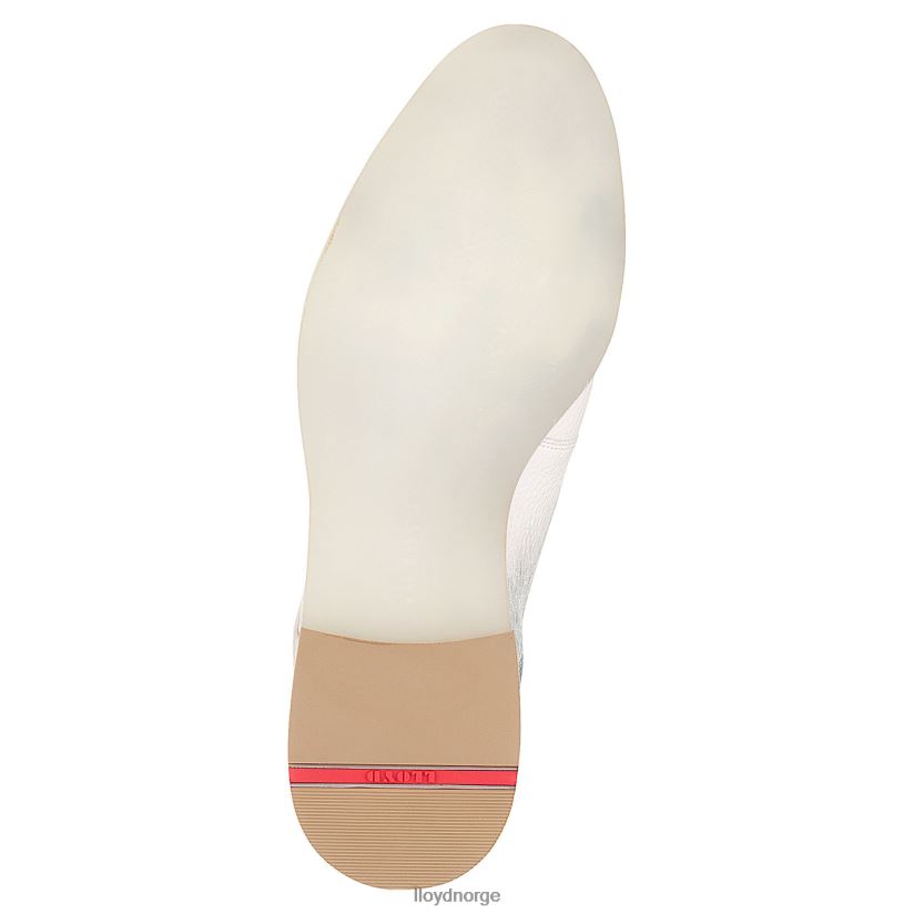 LLOYD halvsko med blonder i glatt skinn kvinner sko kombinert 4X82ZP1179