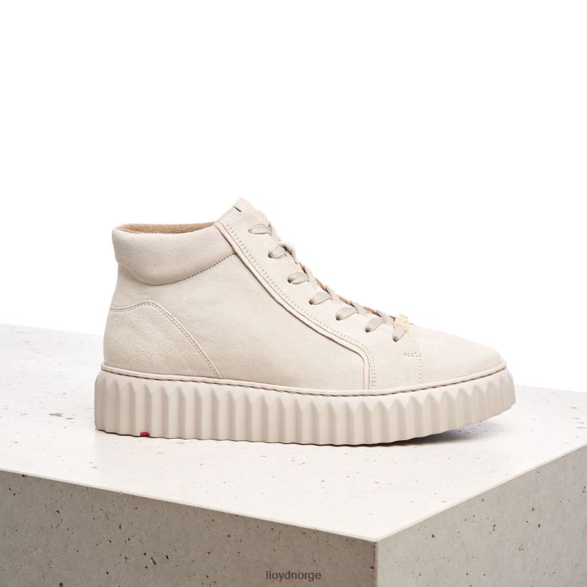 LLOYD høye sneakers kvinner sko beige 4X82ZP770