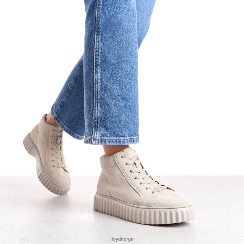 LLOYD høye sneakers kvinner sko beige 4X82ZP770