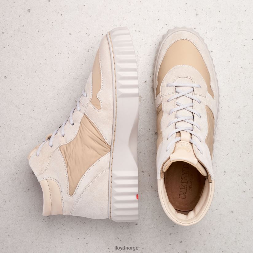LLOYD høye sneakers kvinner sko beige 4X82ZP785