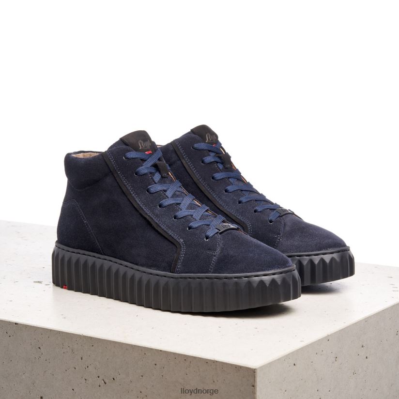 LLOYD høye sneakers kvinner sko blå 4X82ZP811