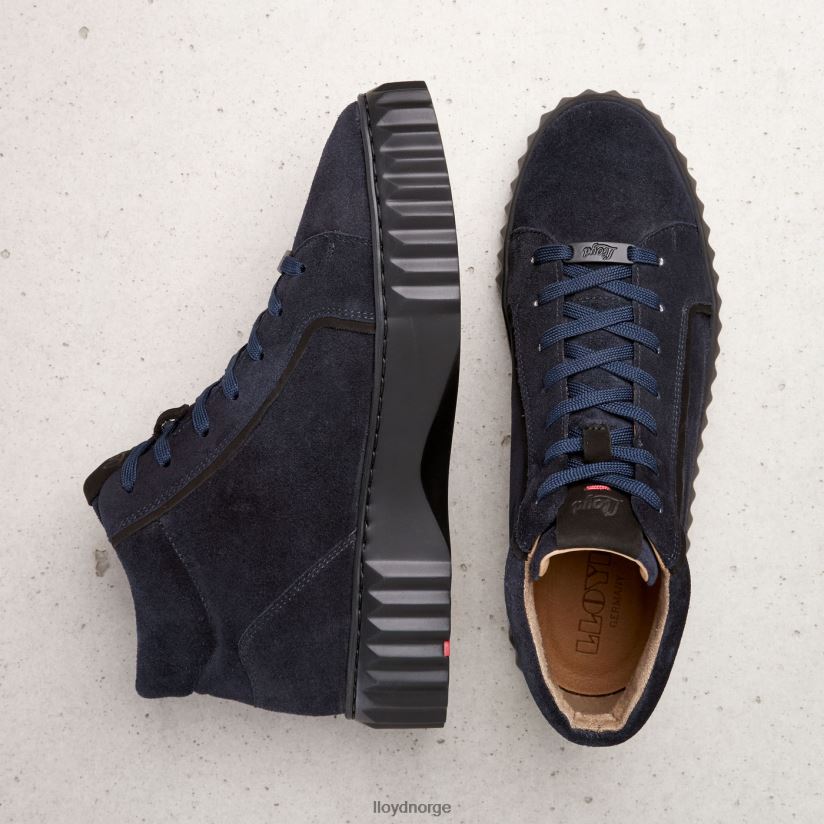 LLOYD høye sneakers kvinner sko blå 4X82ZP811