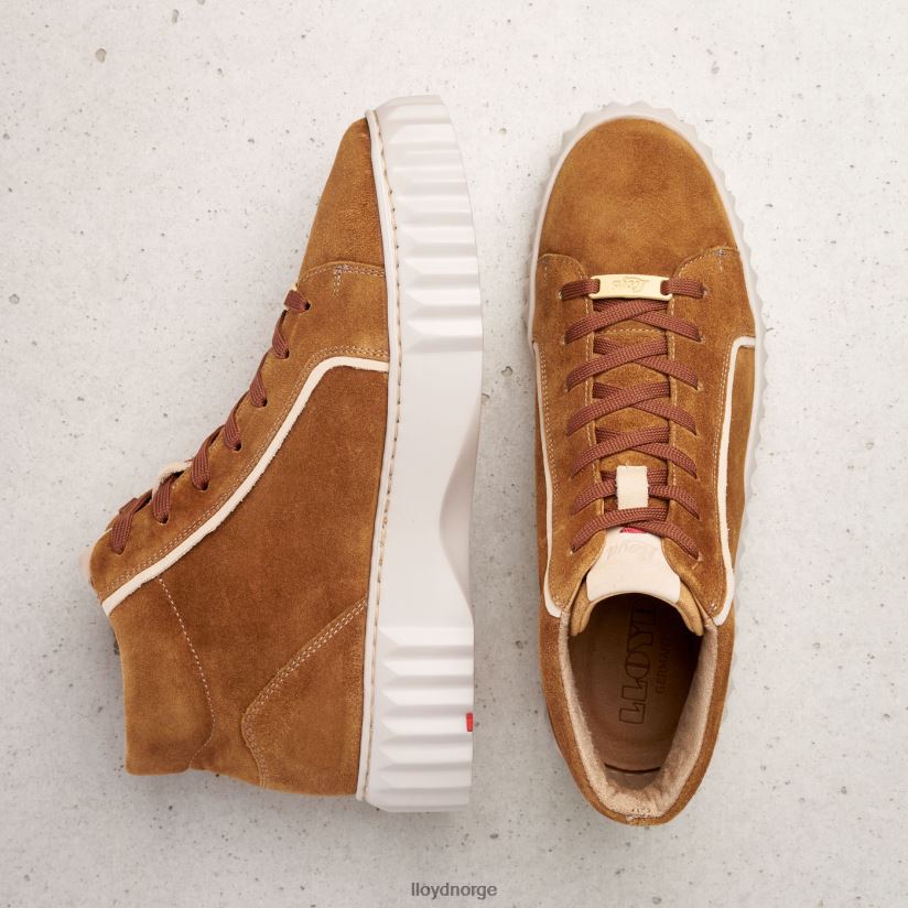LLOYD høye sneakers kvinner sko brun 4X82ZP771