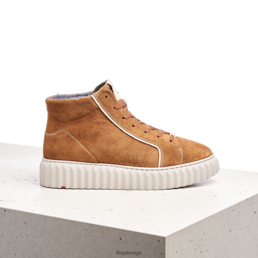 LLOYD høye sneakers kvinner sko brun 4X82ZP777