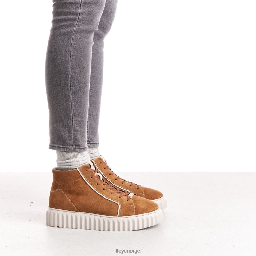 LLOYD høye sneakers kvinner sko brun 4X82ZP777