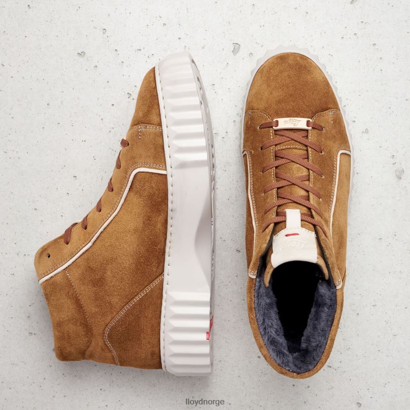 LLOYD høye sneakers kvinner sko brun 4X82ZP777
