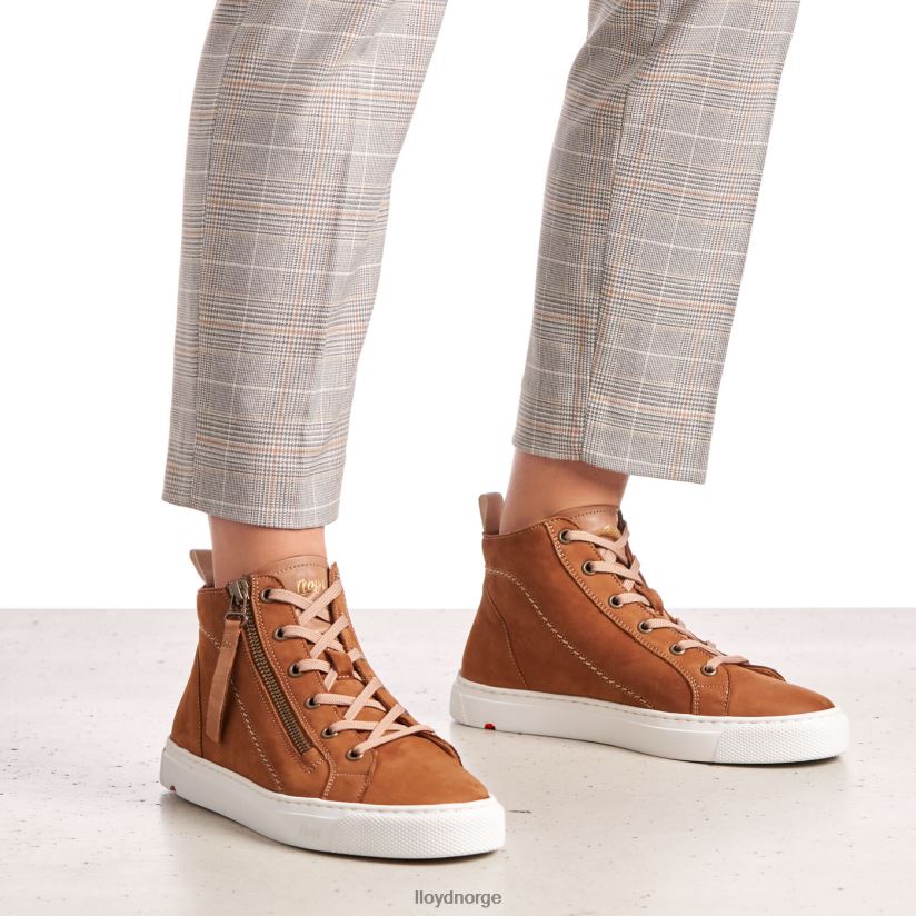 LLOYD høye sneakers kvinner sko brun 4X82ZP859