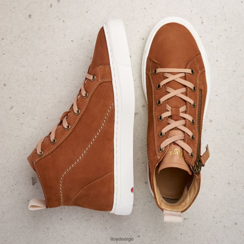 LLOYD høye sneakers kvinner sko brun 4X82ZP859