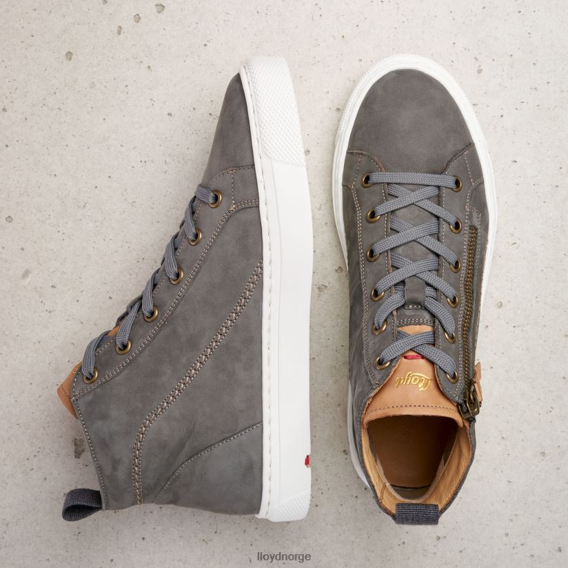 LLOYD høye sneakers kvinner sko grå 4X82ZP873