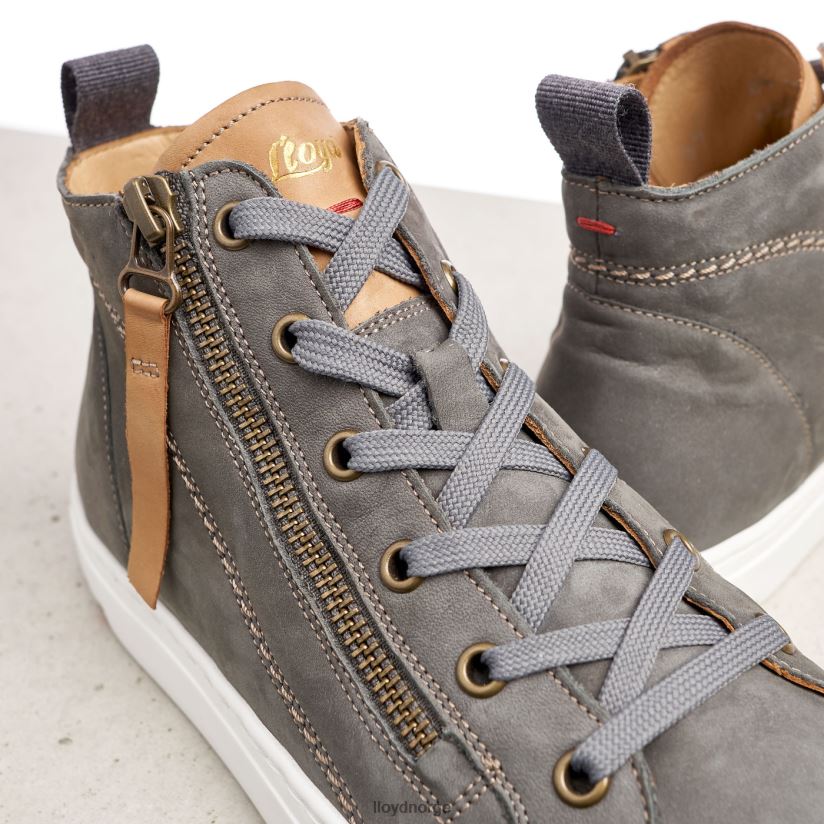 LLOYD høye sneakers kvinner sko grå 4X82ZP873