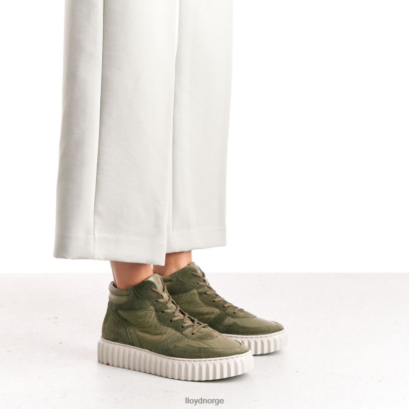 LLOYD høye sneakers kvinner sko grønn 4X82ZP769