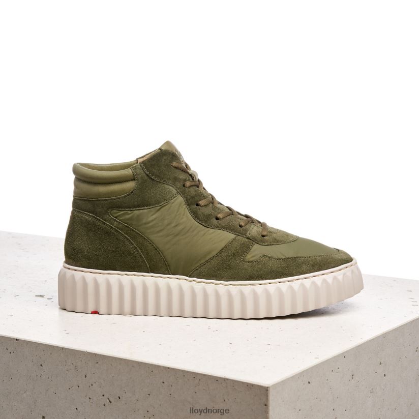 LLOYD høye sneakers kvinner sko grønn 4X82ZP769