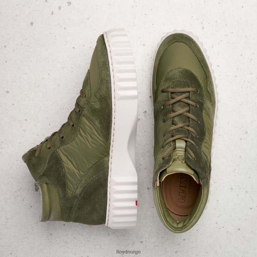 LLOYD høye sneakers kvinner sko grønn 4X82ZP769