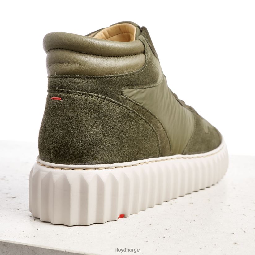 LLOYD høye sneakers kvinner sko grønn 4X82ZP769